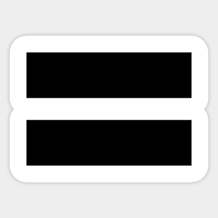 Equal Sticker